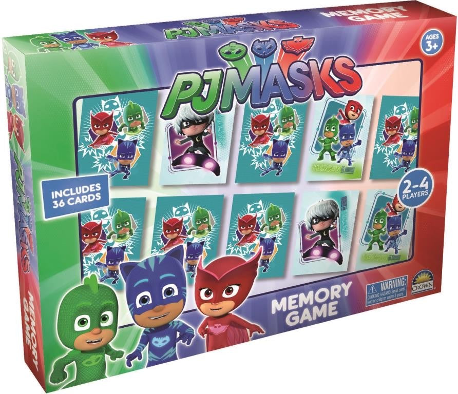 PJ Masks Memory Game – A to Z Educational Resources