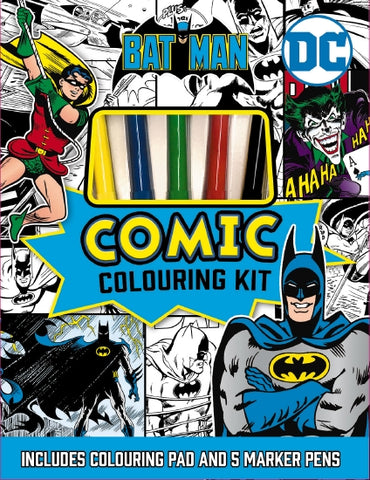 Batman: Comic Colouring Kit (DC Comics)