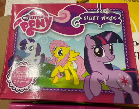 My Little Pony sight words