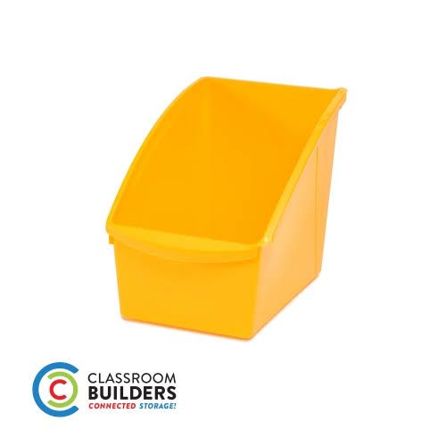 Medium Book Tubs 5 Pack Neon Colours