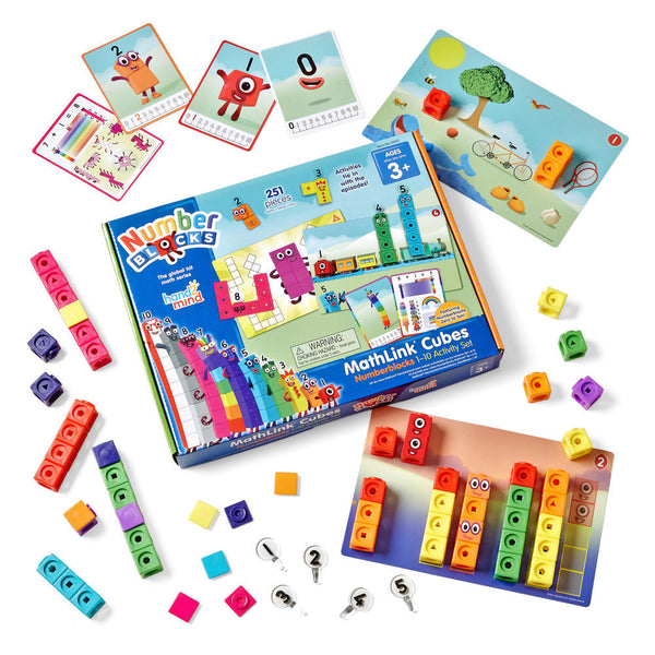 MATHLINK CUBES - NUMBERBLOCKS 1-10 ACTIVITY SET