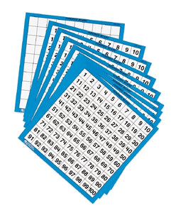Laminated Hundreds Boards – A to Z Educational Resources