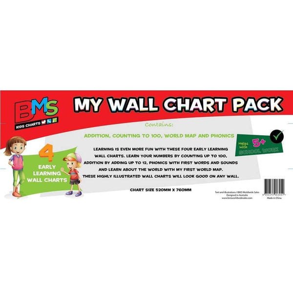 My wall chart pack ages 5+