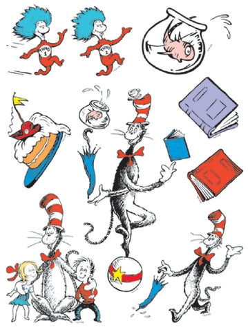 Cat In The Hat Characters Window Cling