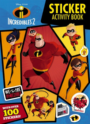 Disney Incredibles 2: Sticker Activity Book