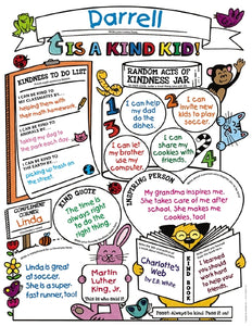 Classroom Kindness Personal Poster Set