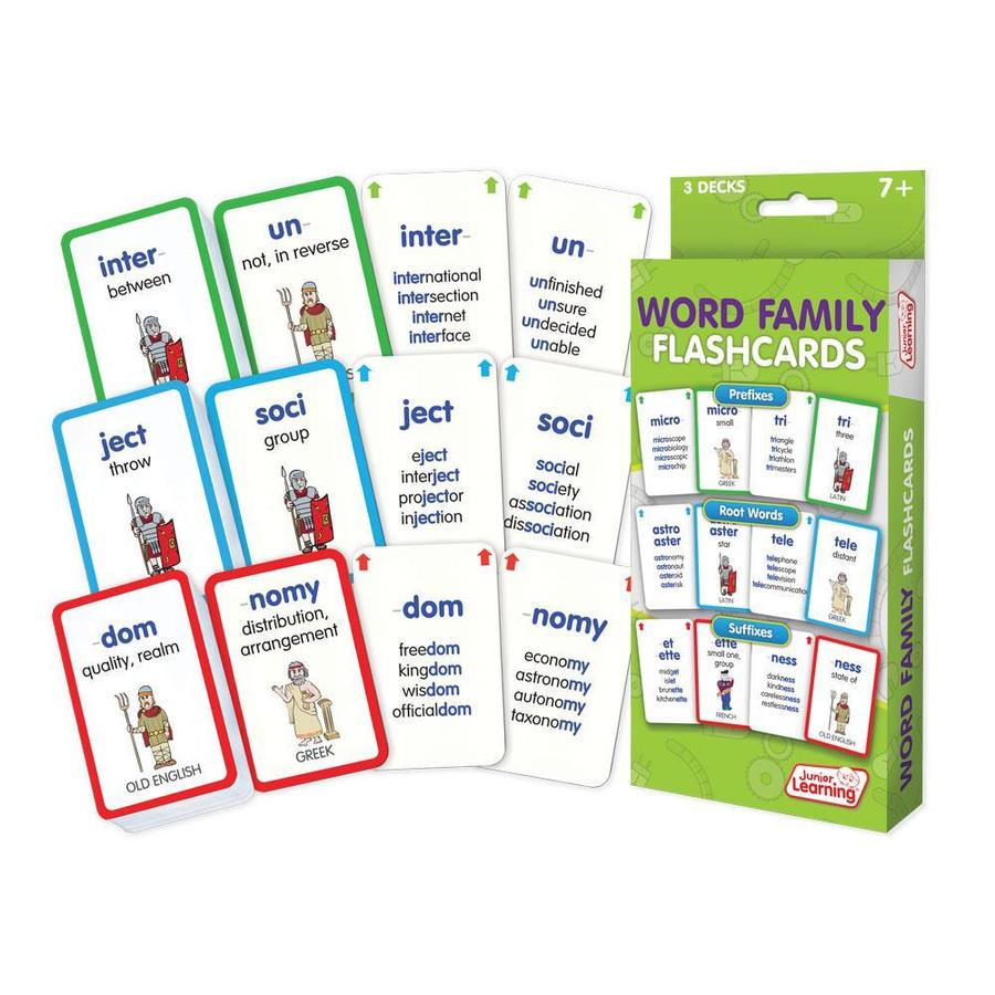 Word Families Flashcards