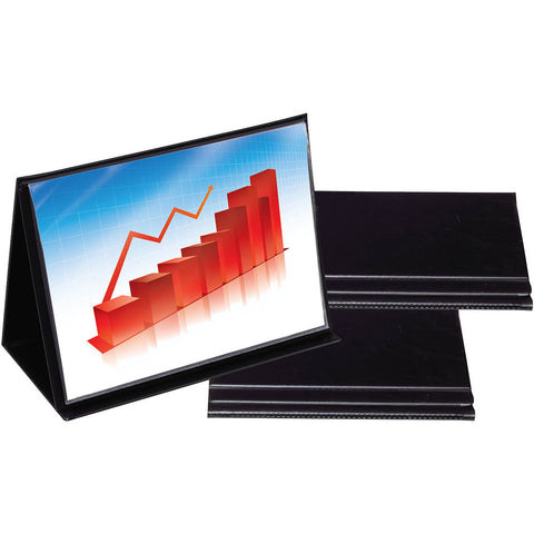 BANTEX  DISPLAY EASEL LANDSCAPE 20 POCKET A4 DISPLAY BLACK