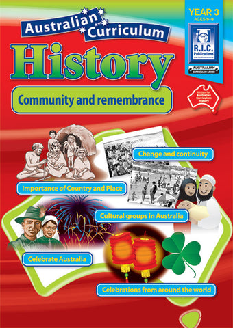 Australian Curriculum History year 3