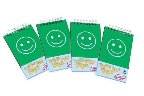 Traffic light flip -set of 6