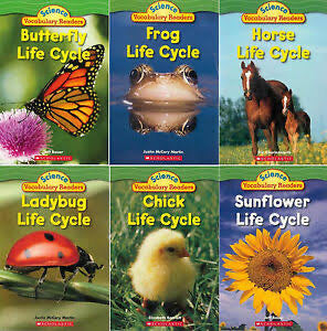 Science vocabulary readers- Life cycles level 2
