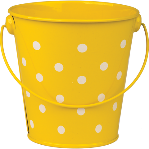 Polka dots bucket