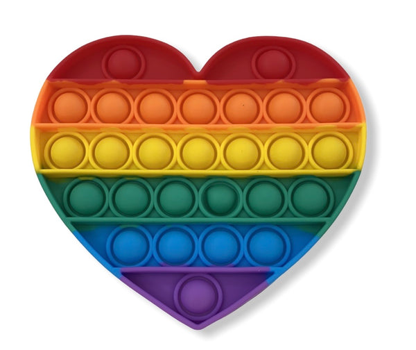 Pop it rainbow fidget toy