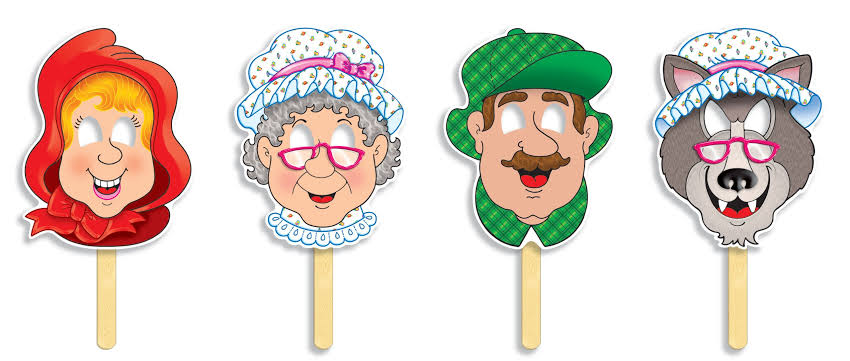 Little Red Riding Hood Fairy Tale Masks – A to Z Educational Resources