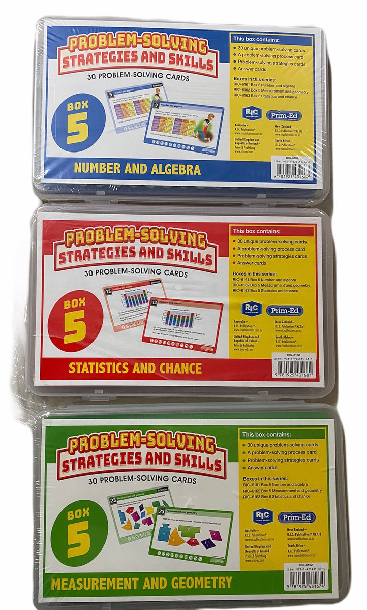 Problem-Solving Strategies & Skills Box 5 – A to Z Educational Resources