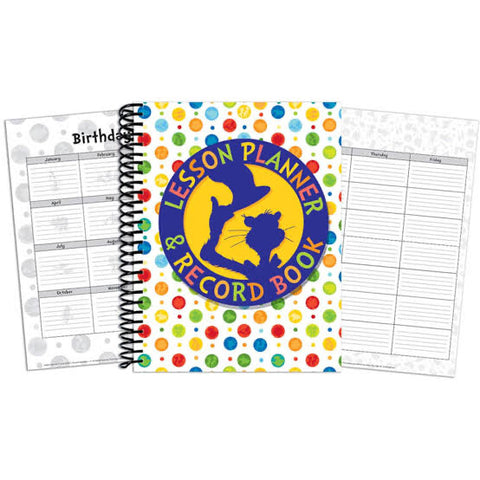 Dr Seuss spot on lesson plan and record book