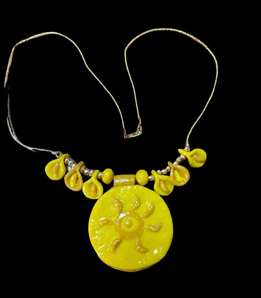 Handmade children’s necklace.