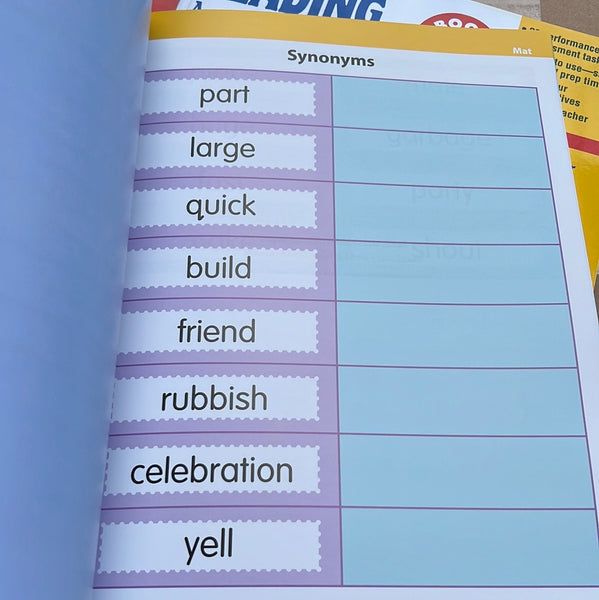 Reading Assessment Tasks Books