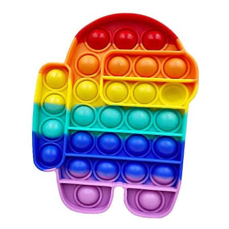 Pop it rainbow fidget toy