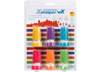 Xstamper - Merit Stamps (Pack of 6)
