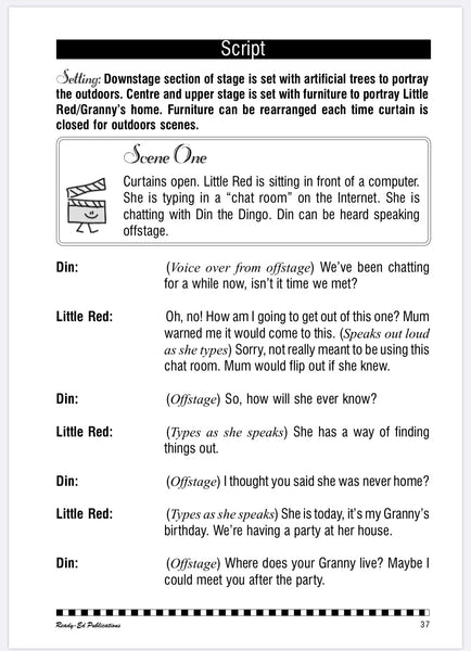 Lights, Camera, Action Series - Little Red Meets The Dingo