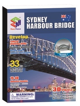 Sydney Harbour Bridge 3D Puzzle