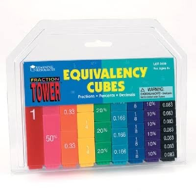 tower cubes equivalency set