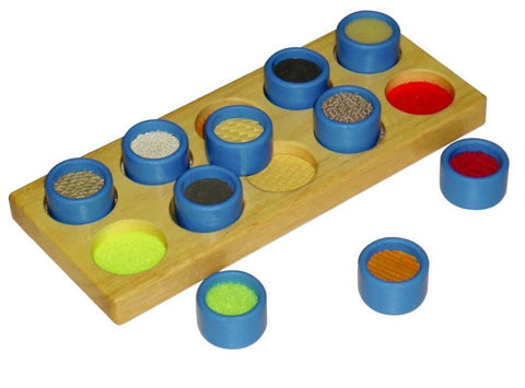 Touch and match sensory game