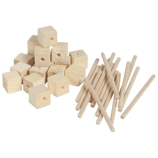 Construct and Play Natural 300 Pack