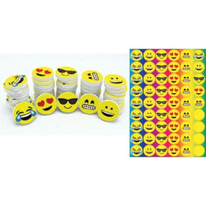 Emoji counters foam die cut