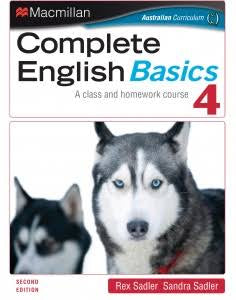 Complete English Basics 1 3 and 4. A class and homework course