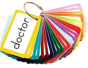 Sight Words in a Flash Card Set Grades 2-3