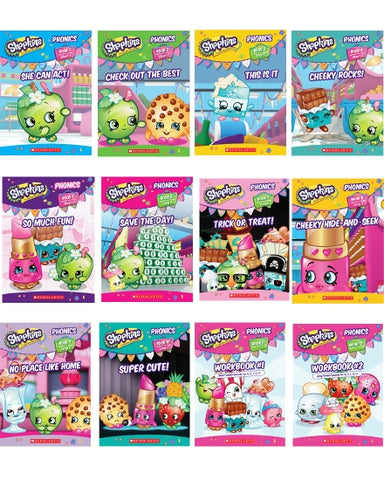 SHOPKINS PHONICS BOXED SET