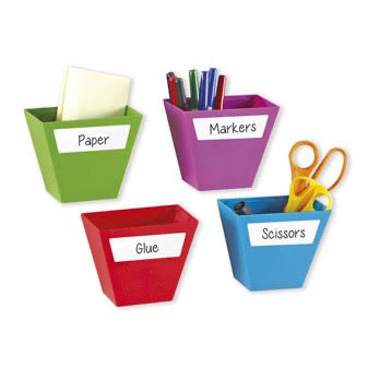 Magnetic create a space storage bins of 4