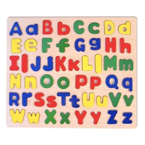 Large ABC upper and lower case raised puzzle
