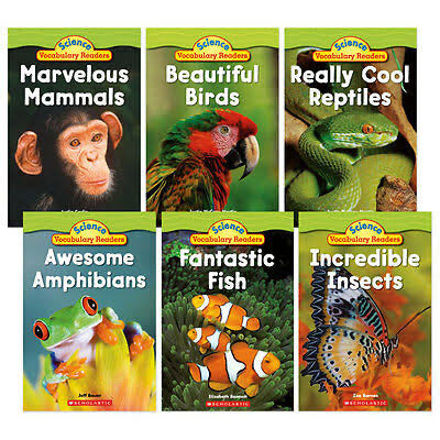 Science vocabulary readers- animal groups level 1
