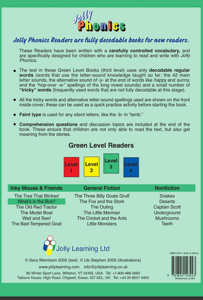 Jolly Readers Green Level 3 Complete Set of 18 books