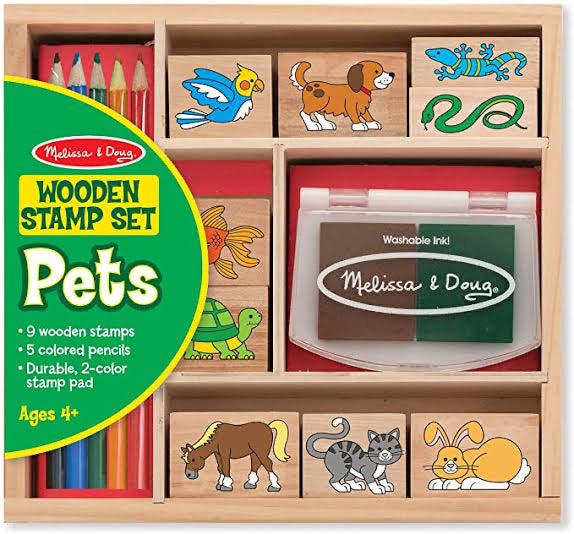 Melissa and doug horse stamp sales set