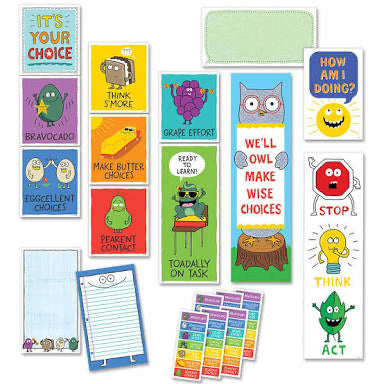So much pun! Behaviour clip charts