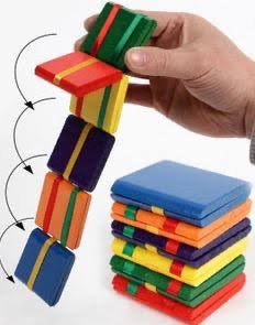 Jacobs ladder fidgety toy