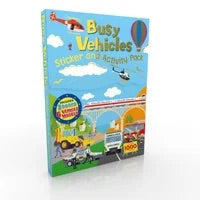 Sticker & Activity Pack Vehicles Sticker and Activity – A to Z ...