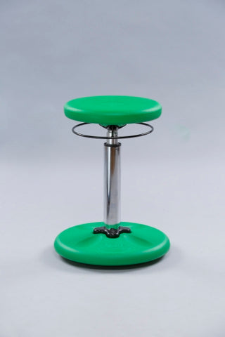 Adjustable 'Grow With Me' Wobble Chair - Green