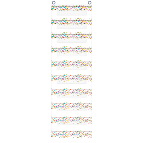 Confetti file pocket chart