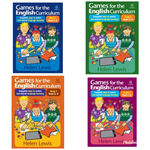 Games for the English Curriculum Books 1-4