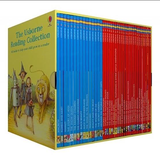The Usborne Reading Collection 40 Books Gift Box Set Early Readers