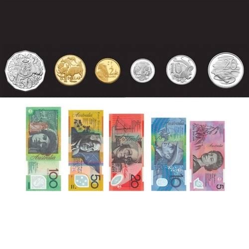 Magnetic Money Coins & Notes