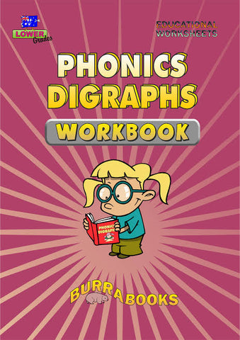 Phonics Digraphs workbook