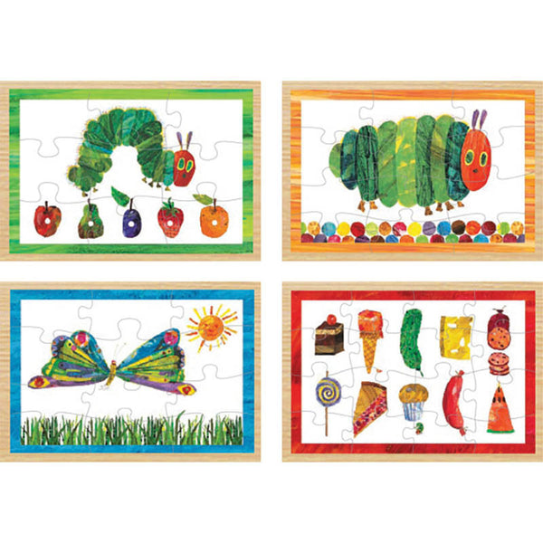 Very Hungry Caterpillar 4 in 1 Puzzle