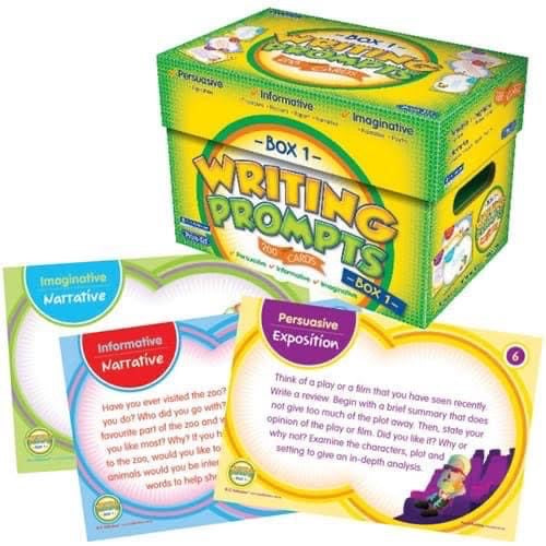 Writing Prompts Boxes – A to Z Educational Resources