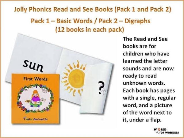 Jolly phonics read and see